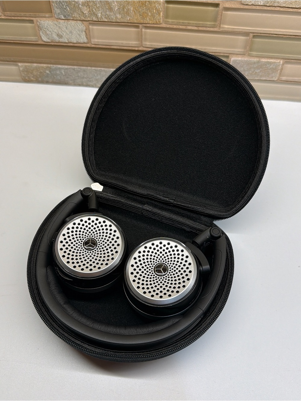 Genuine Mercedes-Benz Wireless Bluetooth Headphones & Case